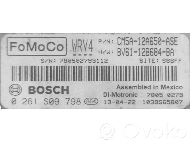 Galios (ECU) modulis   CM5A12A650ASE,0261S09798