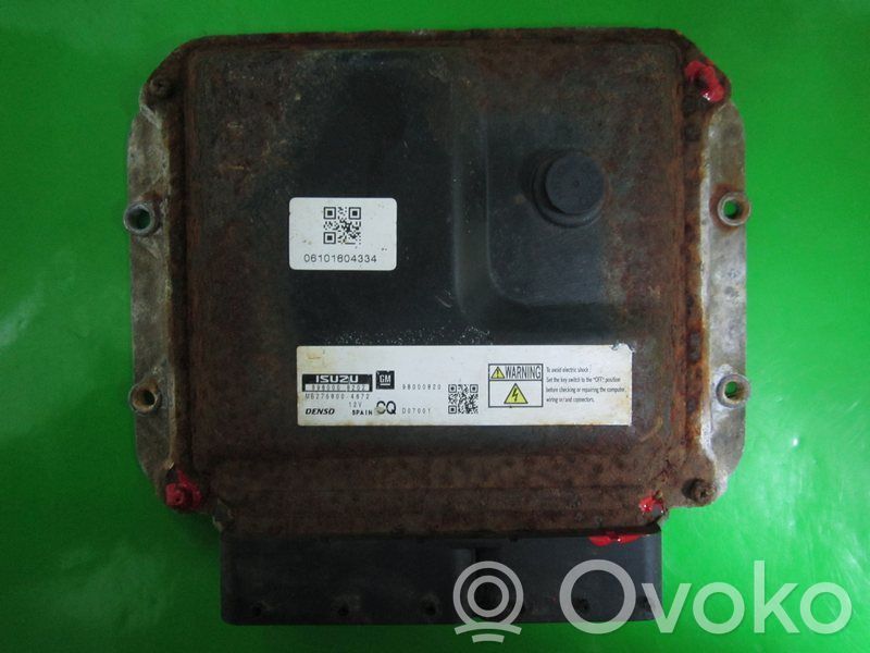 Engine control unit/module ECU   98000820,MB2758004672