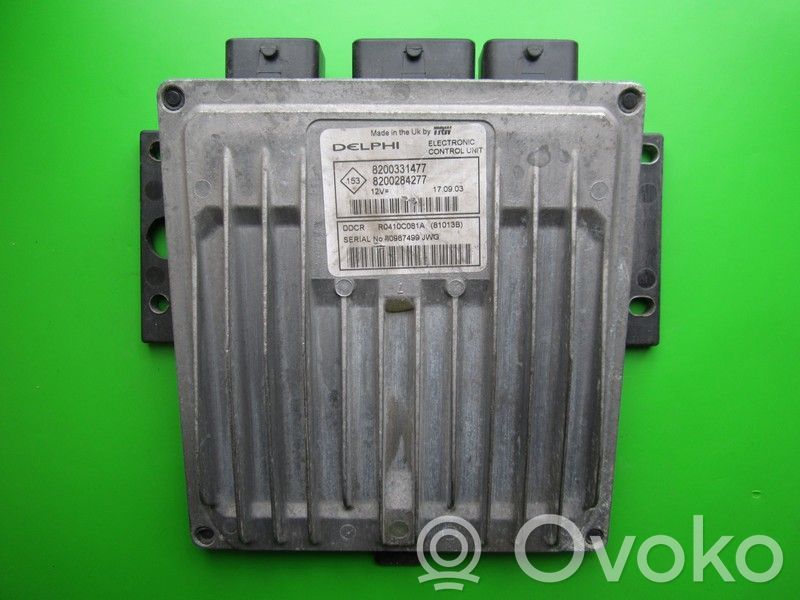 Renault Clio II Motorsteuergerät ECU 