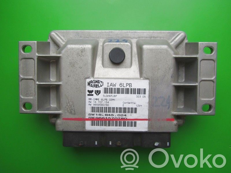 Peugeot 407 Engine control unit/module ECU 