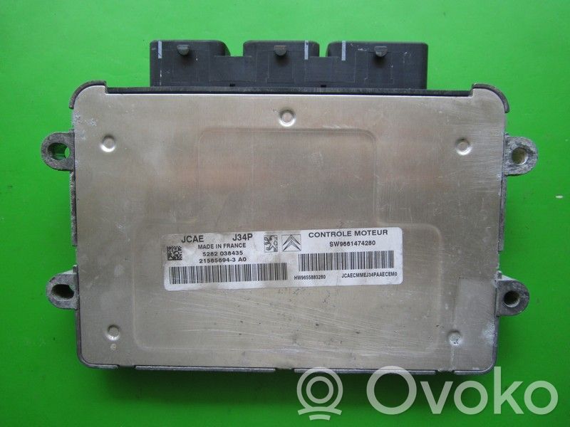 Peugeot 206 Unidad de control/módulo ECU del motor 