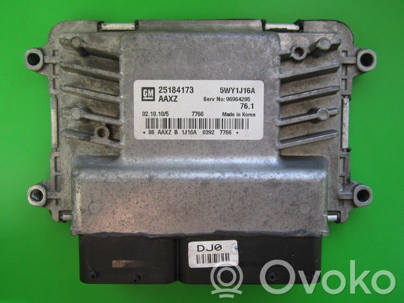 Chevrolet Cruze Unité de commande, module ECU de moteur 