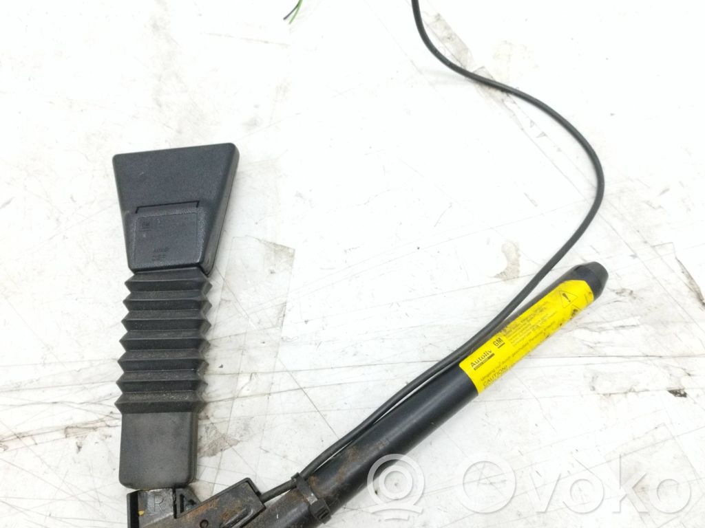 Opel Astra G Hebilla del cinturón delantero 