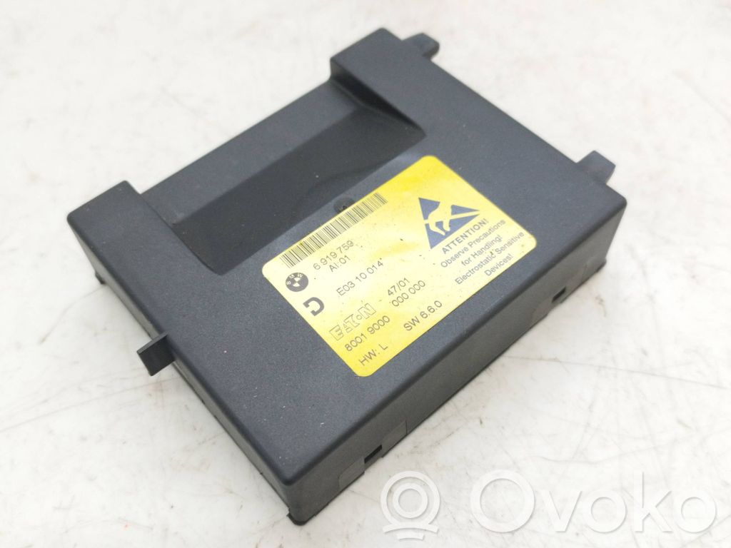 BMW 7 E65 E66 Central console control unit 