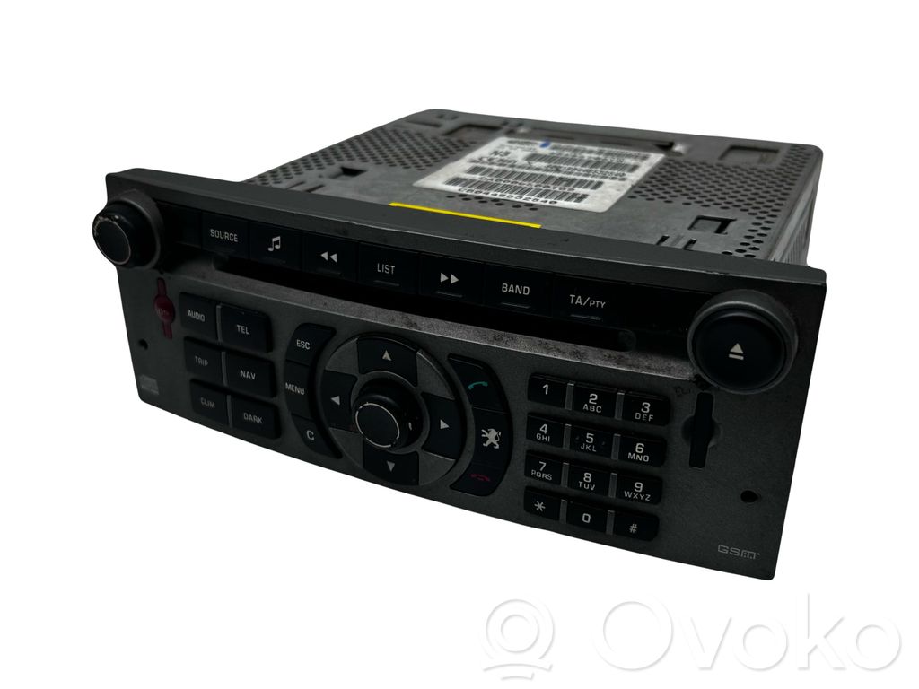 Peugeot 407 Unitate principală radio/CD/DVD/GPS 