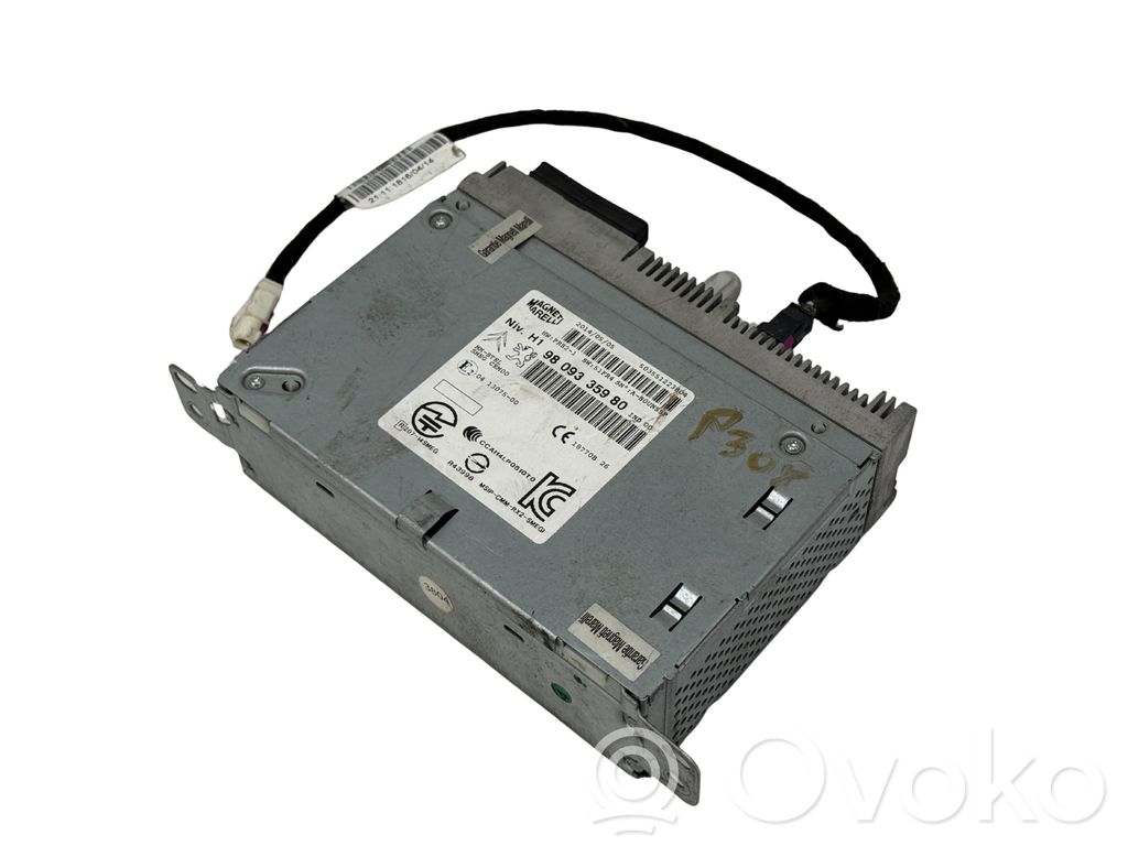 Panel / Radioodtwarzacz CD/DVD/GPS   9809335980,503551223804,2041307500