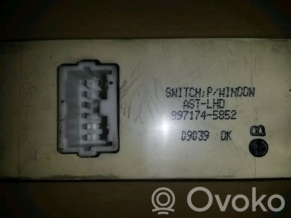 Opel Frontera B Electric window control switch 