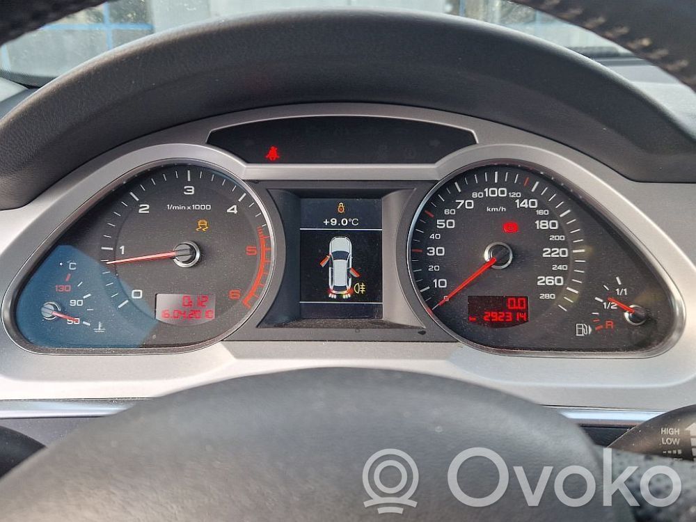 Audi A6 S6 C6 4F Tachimetro (quadro strumenti) 