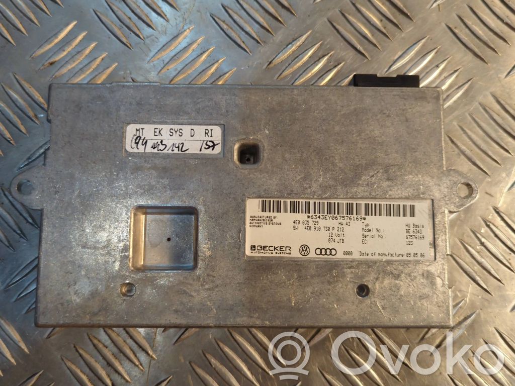 MMI control unit   4E0035729,4E0910730P