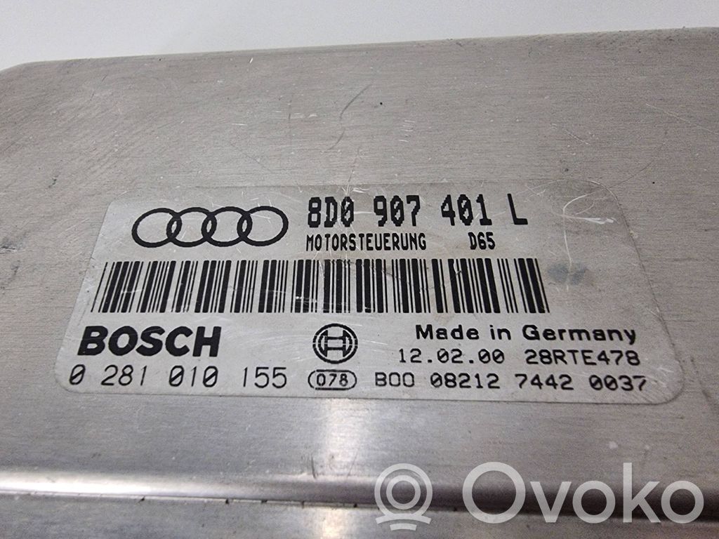 Audi A4 S4 B5 8D Engine control unit/module 