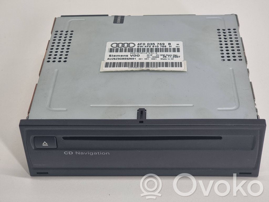 Stacja multimedialna GPS / CD / DVD   4F0035769B,4F0910769H,3GBS52691