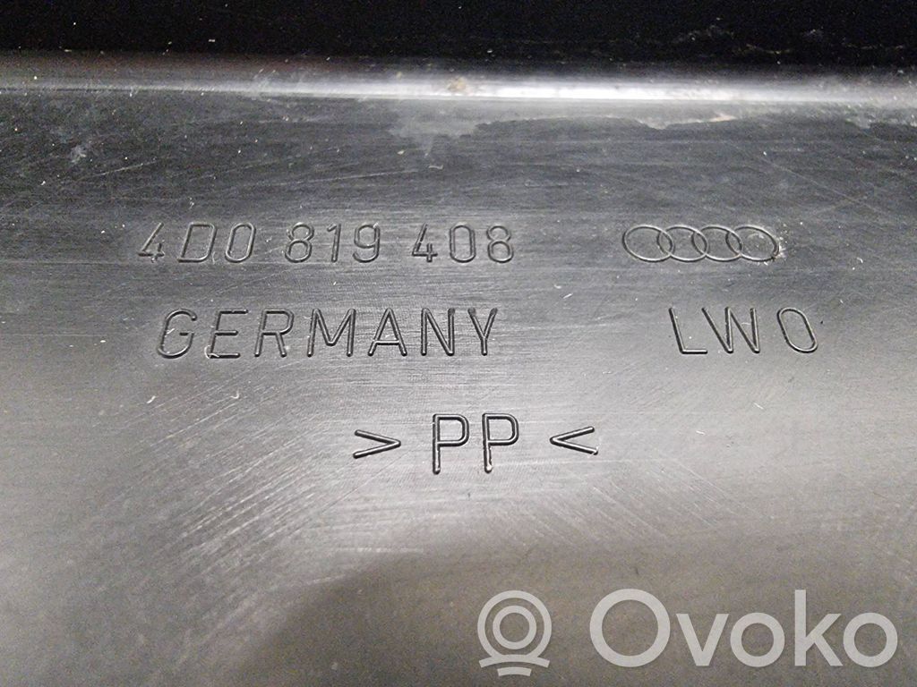Audi A8 S8 D2 4D Muu moottoritilan osa 