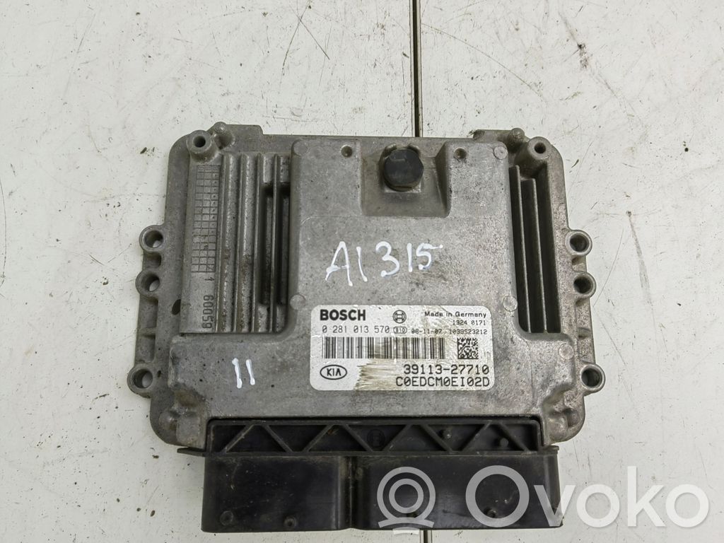 Engine control unit/module   0281013570,27710