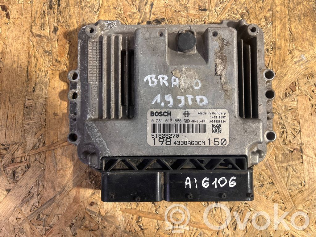 Fiat Bravo Engine control unit/module 