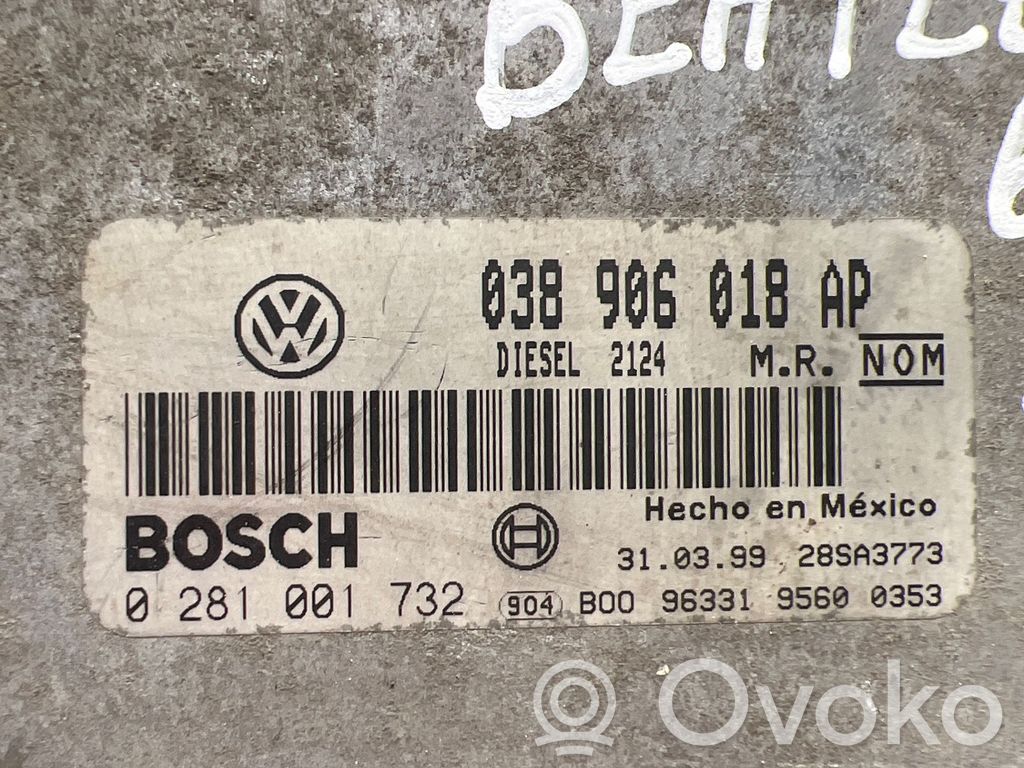 Engine control unit/module   0281001732