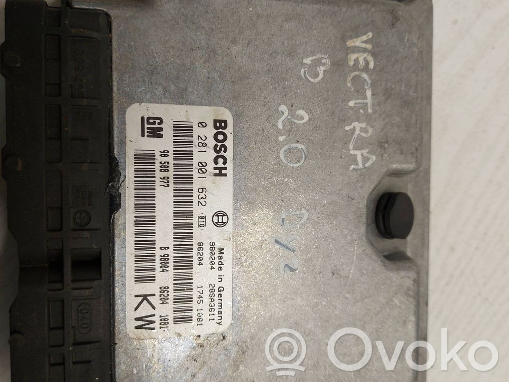 Opel Vectra B Engine control unit/module 