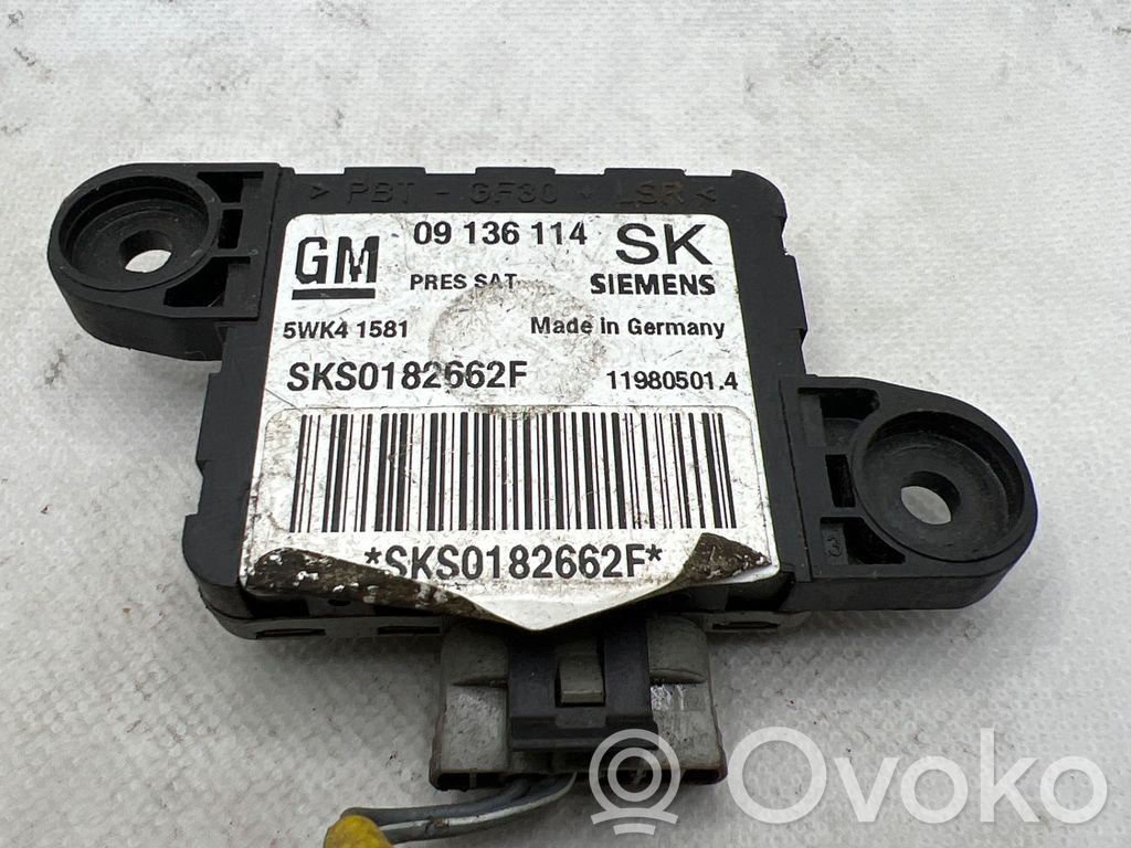 Opel Vectra B Airbagsensor Crashsensor Drucksensor 