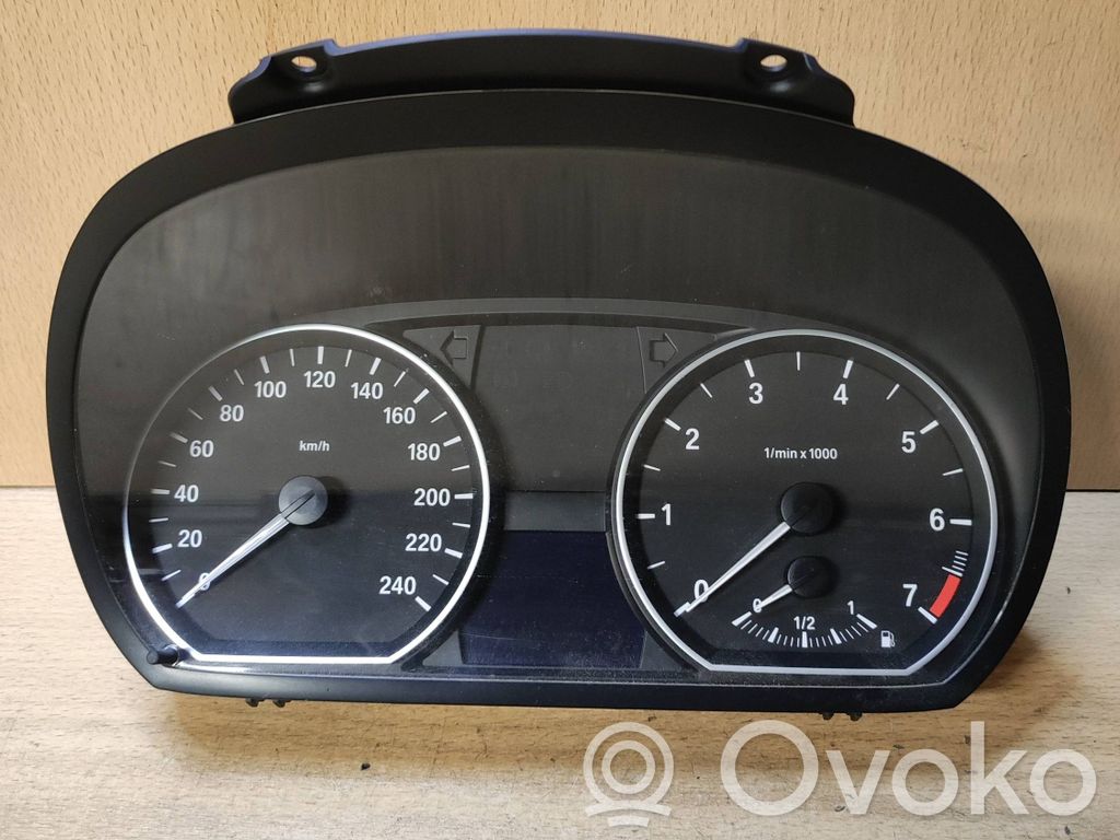 BMW 1 E81 E87 Speedometer (instrument cluster) 