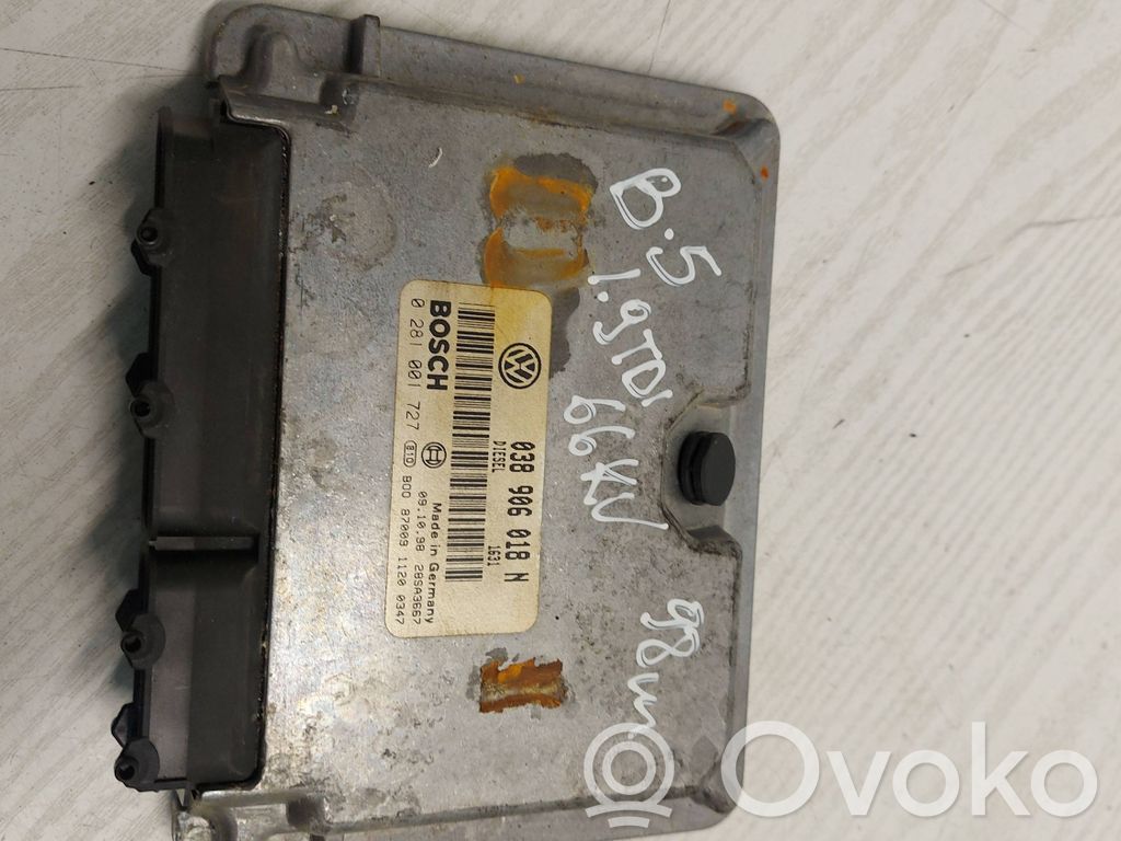 Engine control unit/module   038906018N,28SA3667