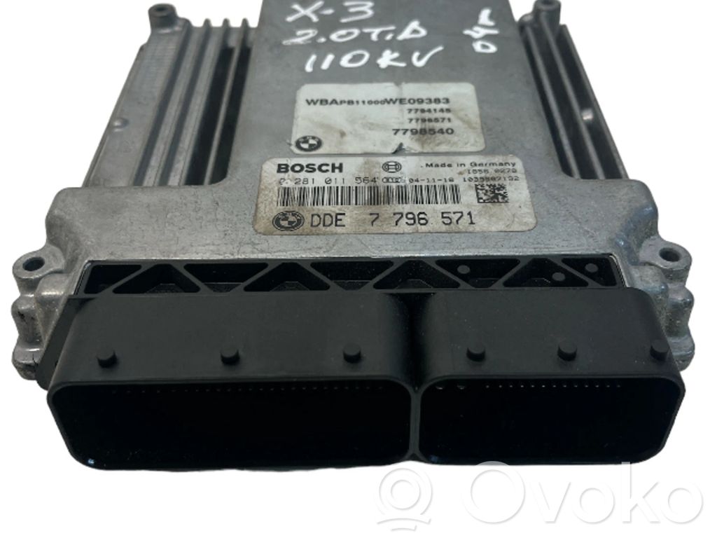 BMW X3 E83 Engine control unit/module 