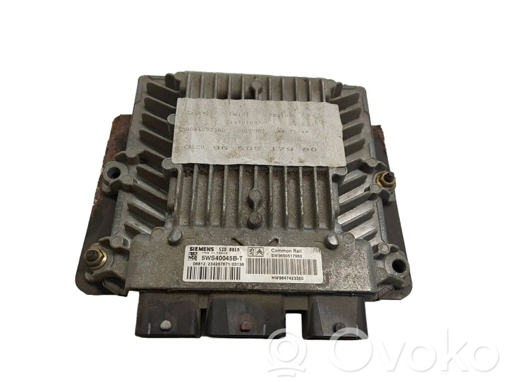 Peugeot 307 Engine control unit/module 