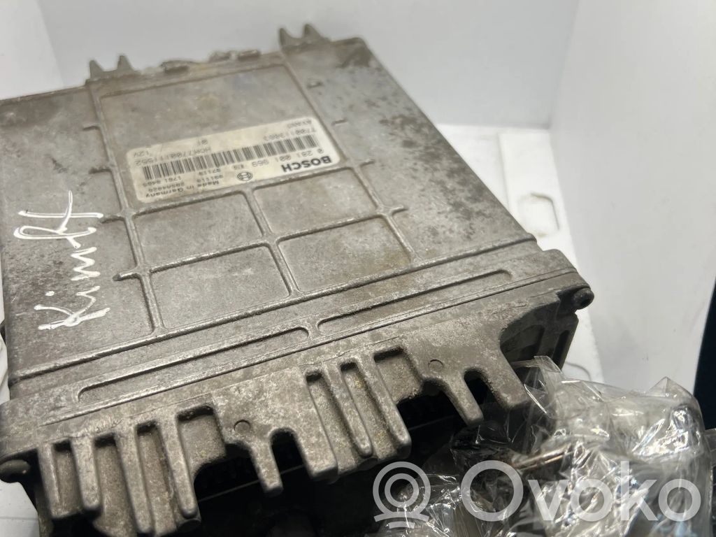 Engine control unit/module   7700113863,28SA4026,0281001969