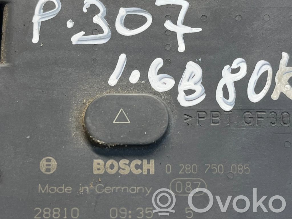 Peugeot 307 Throttle valve 
