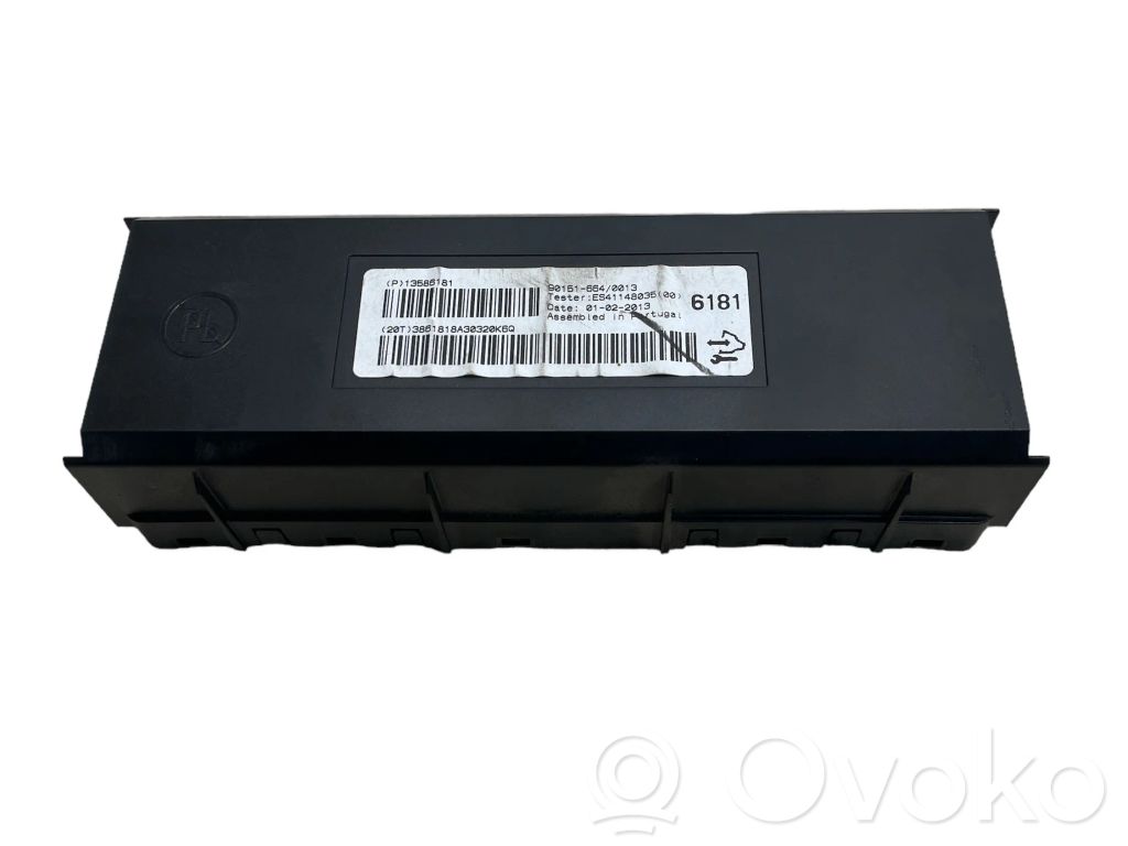 Opel Meriva B Climate control unit 
