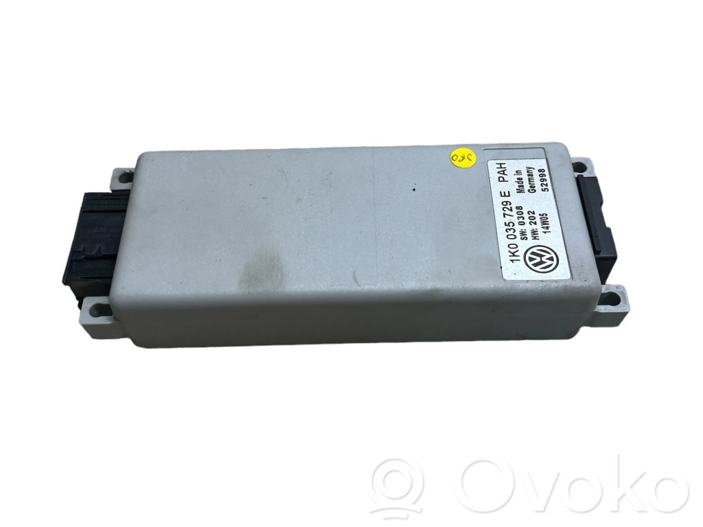 Sterownik / Moduł sterujący telefonem   1K0035729E,14W05,SW0308,HWL202