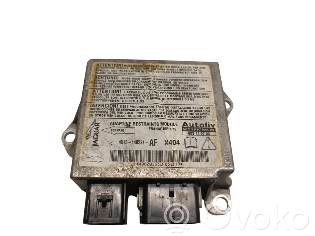 Jaguar X-Type Airbag control unit/module 