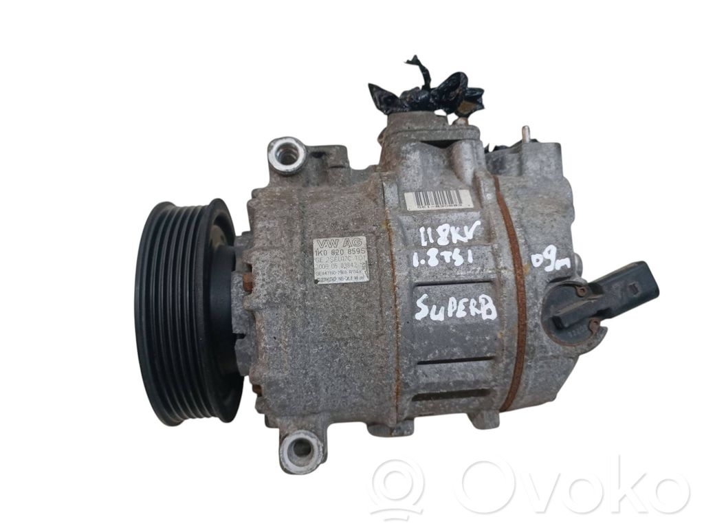 Skoda Superb B6 (3T) Kompresor / Sprężarka klimatyzacji A/C 