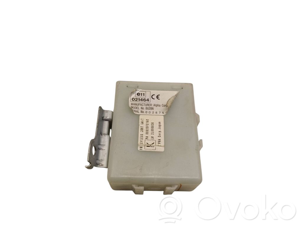 Subaru Impreza II Unidad de control/módulo del bloqueo de puertas 