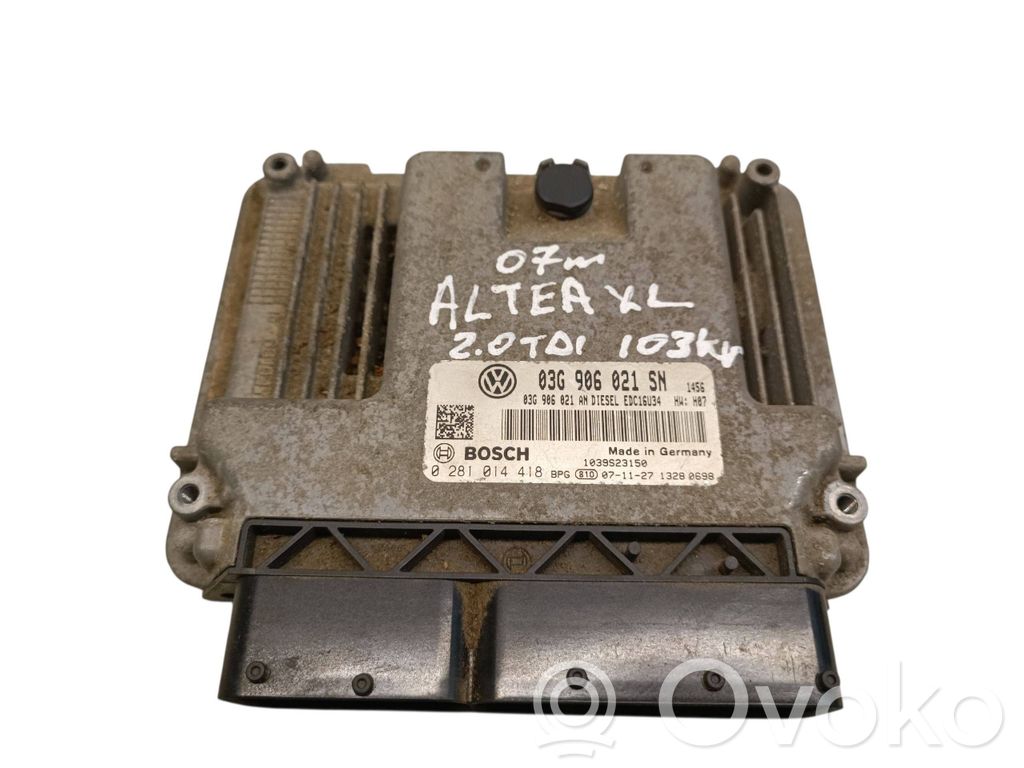 Seat Altea XL Engine control unit/module 