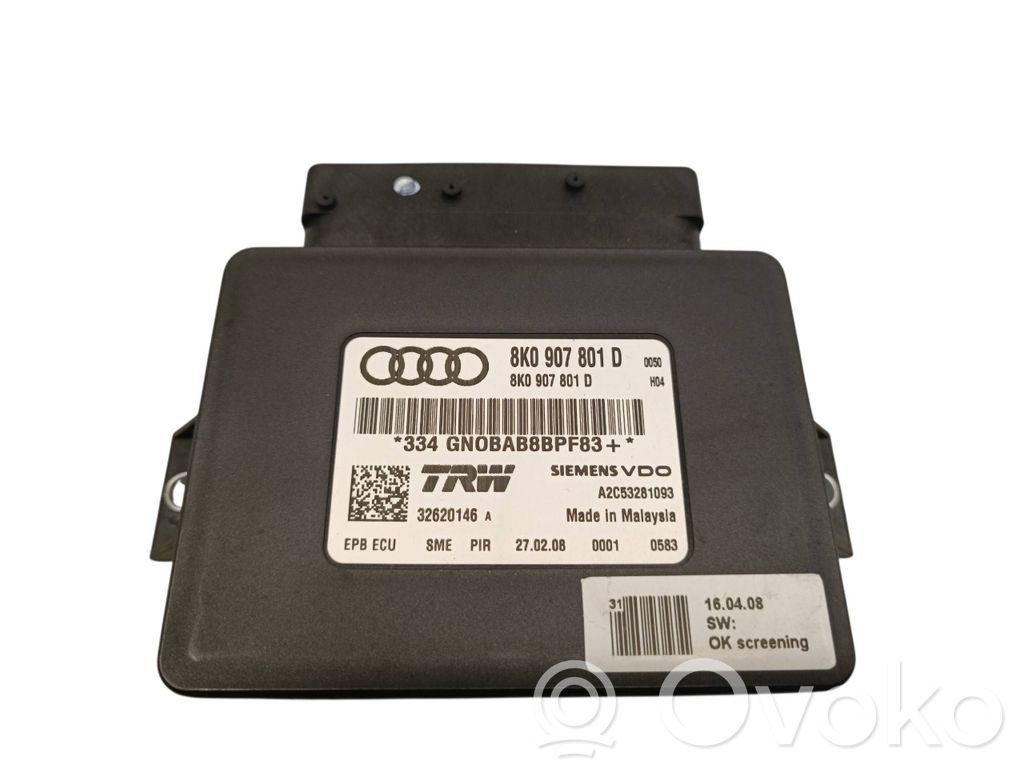 Audi S5 Rokas bremžu vadības modulis 
