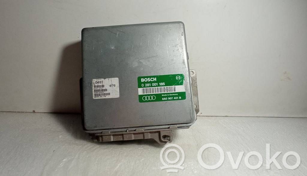Engine control unit/module   0281001185,8A0907401B