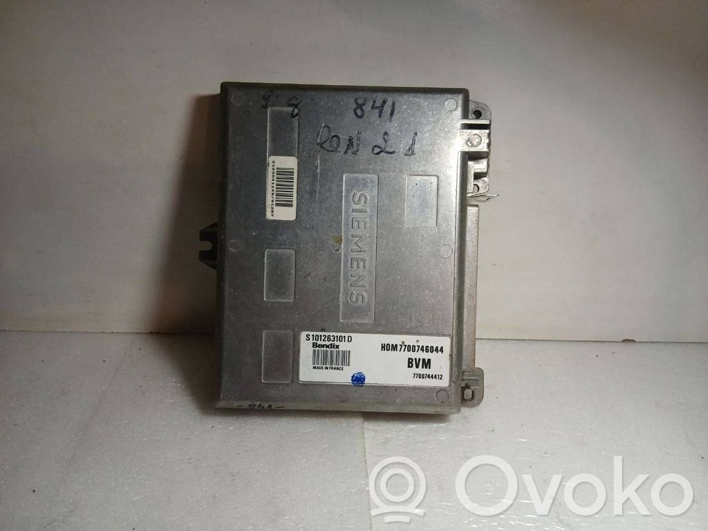 Engine control unit/module   S101263101D,7700744412,101263101D,7700746044