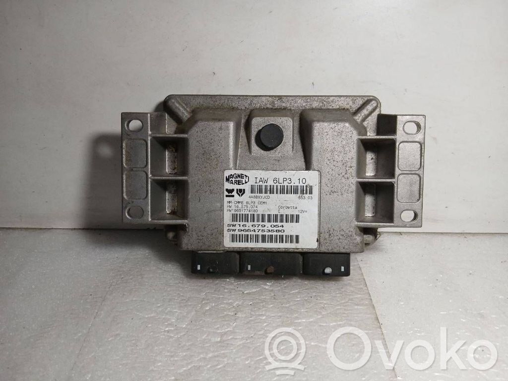 Peugeot 407 Engine control unit/module 