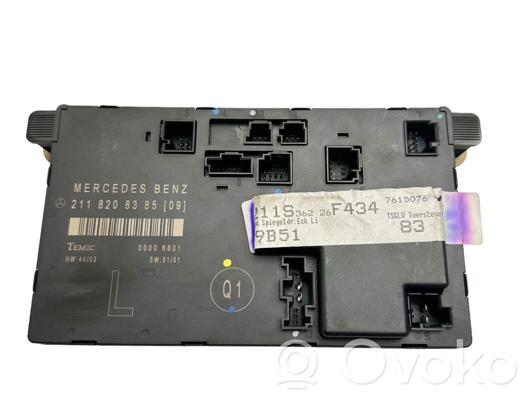 Mercedes-Benz E W211 Door control unit/module 