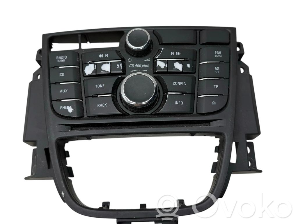Opel Astra J Head unit multimedia control 
