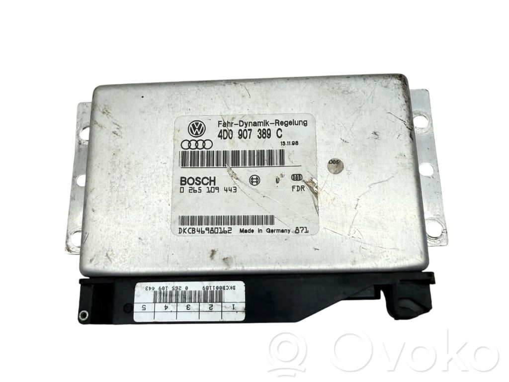 Audi A8 S8 D2 4D ESP (stability system) control unit 