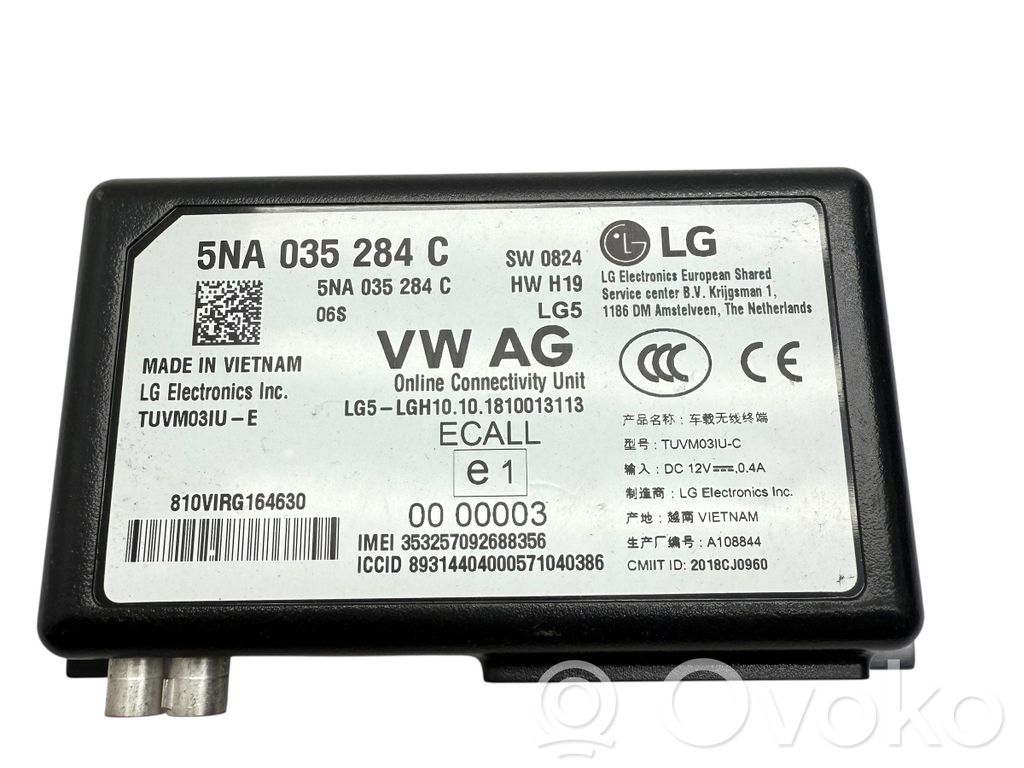 Volkswagen Golf VII Autres unités de commande / modules 