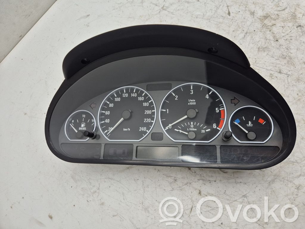 BMW 3 E46 Speedometer (instrument cluster) 
