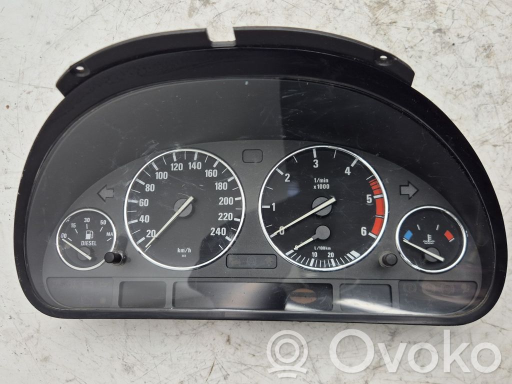 BMW 5 E39 Speedometer (instrument cluster) 