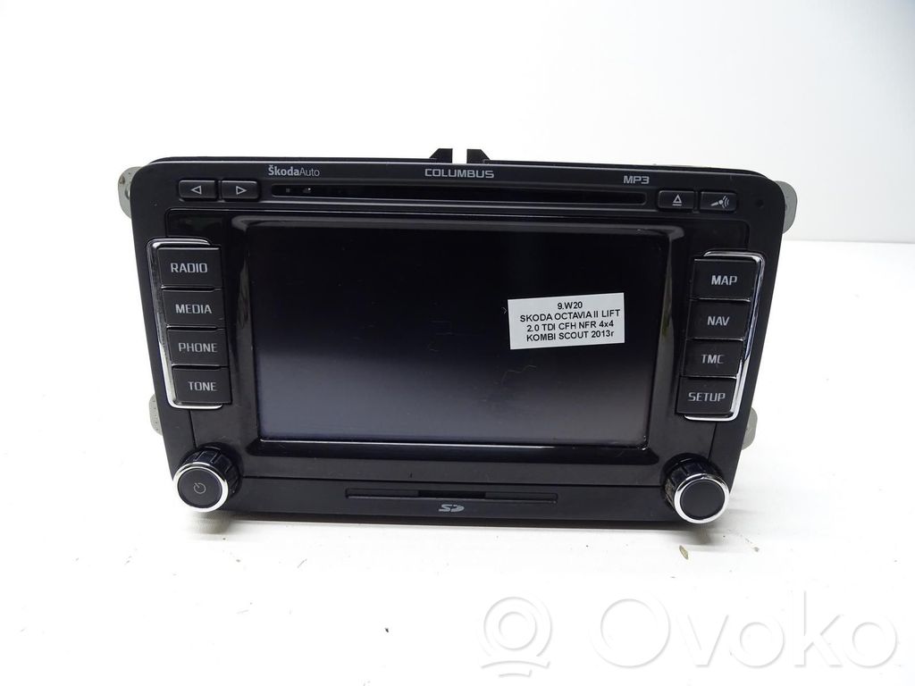 Skoda Octavia Mk2 (1Z) Modul comenzi multimedia 