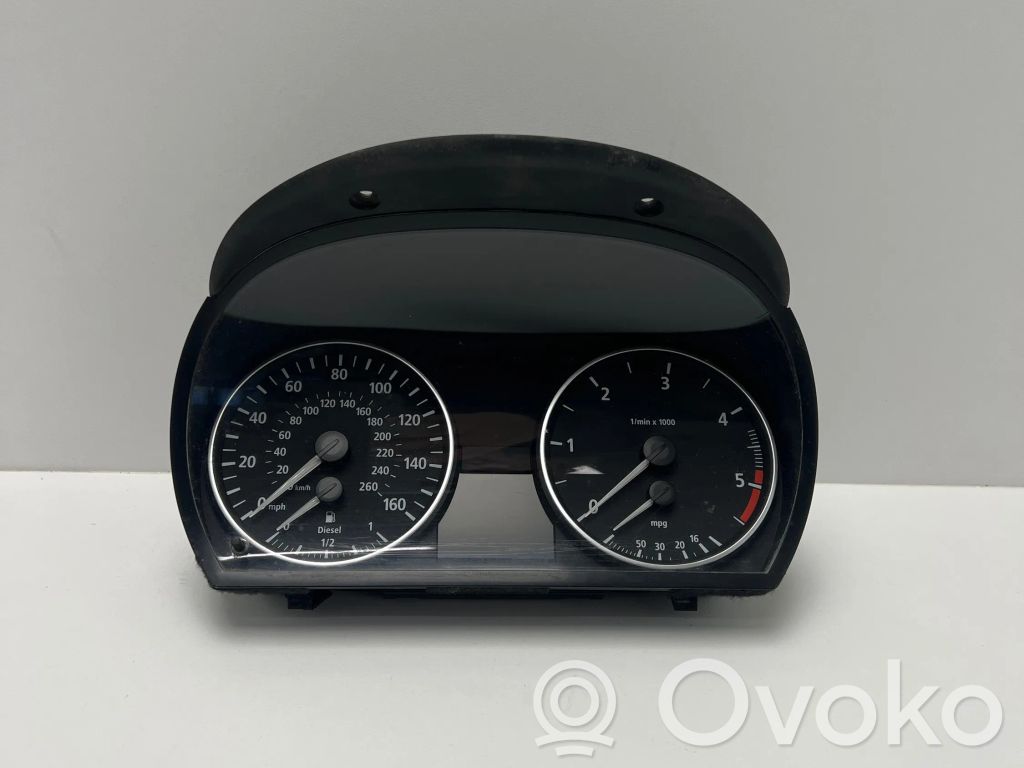 BMW 3 E90 E91 Speedometer (instrument cluster) 