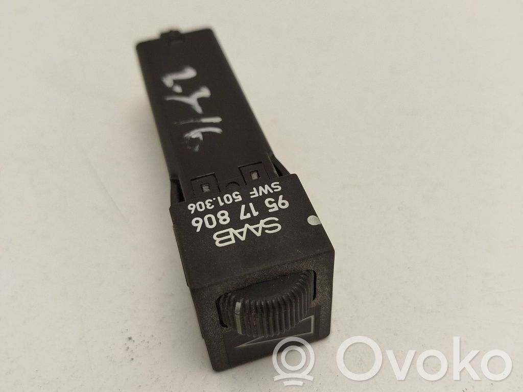 Saab 9000 CD Panel lighting control switch 