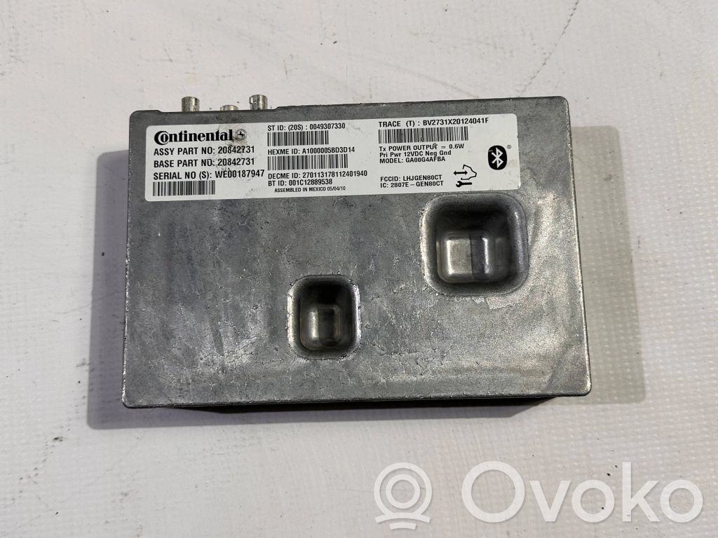 Chevrolet Camaro Bluetooth control unit module 