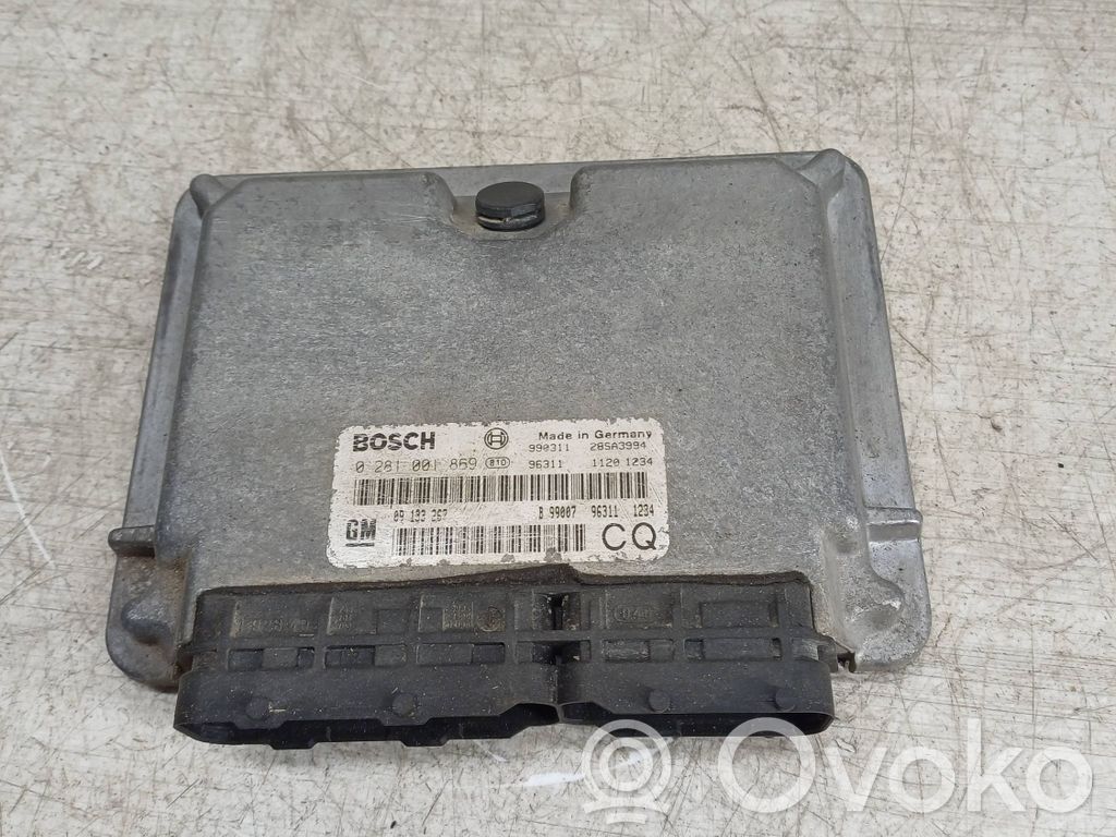 Opel Astra G Engine control unit/module 