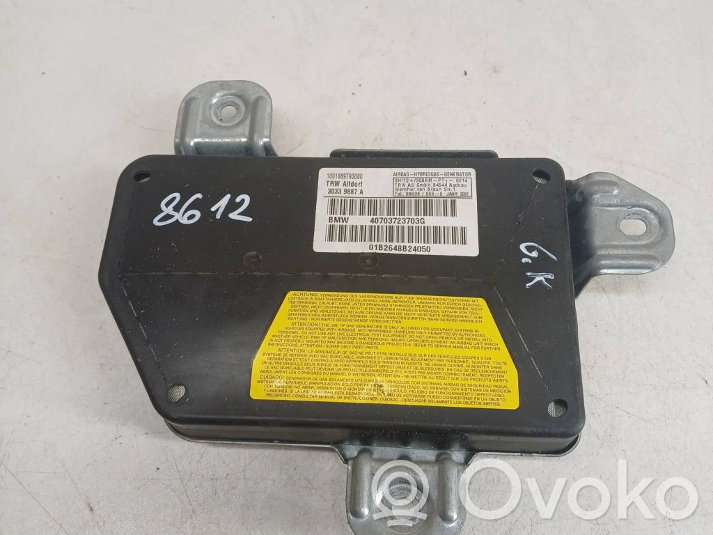 BMW 3 E46 Airbag de la puerta trasera 