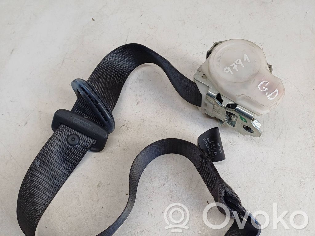 Opel Vectra C Cinturón trasero 